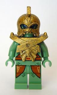 LEGO Minifigure-Atlantis Portal Emperor-Atlantis-ATL013-Creative Brick Builders